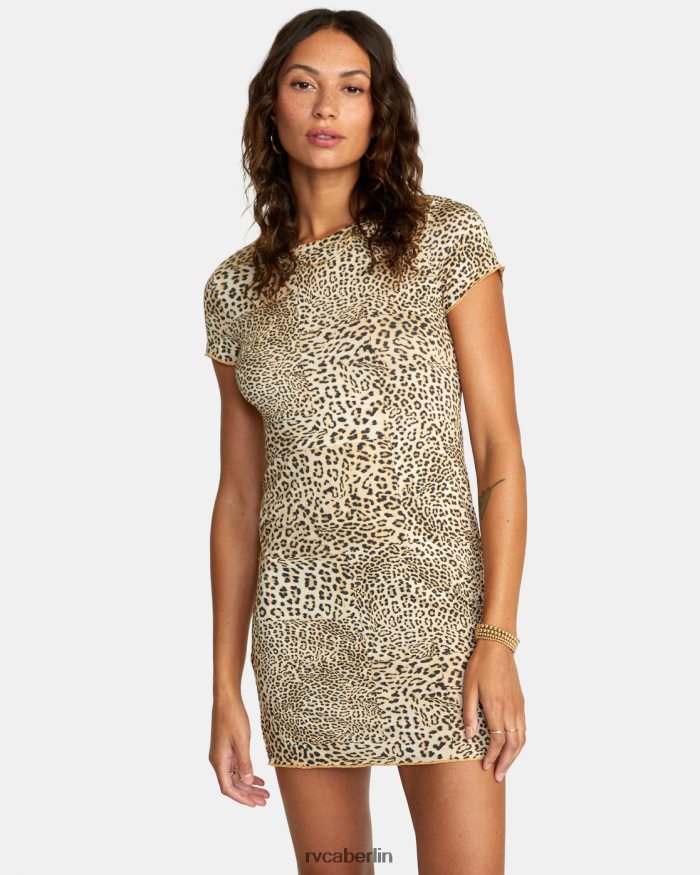 RVCA Rover-T-Shirt-Kleid BF4L8X1594 Kleidung multi Frauen