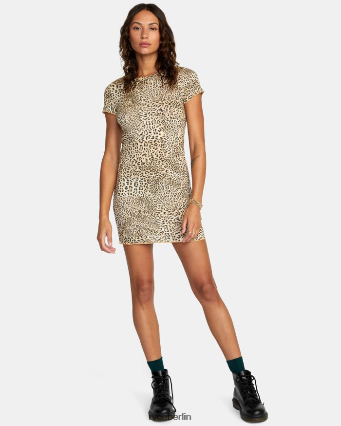 RVCA Rover-T-Shirt-Kleid BF4L8X1594 Kleidung multi Frauen