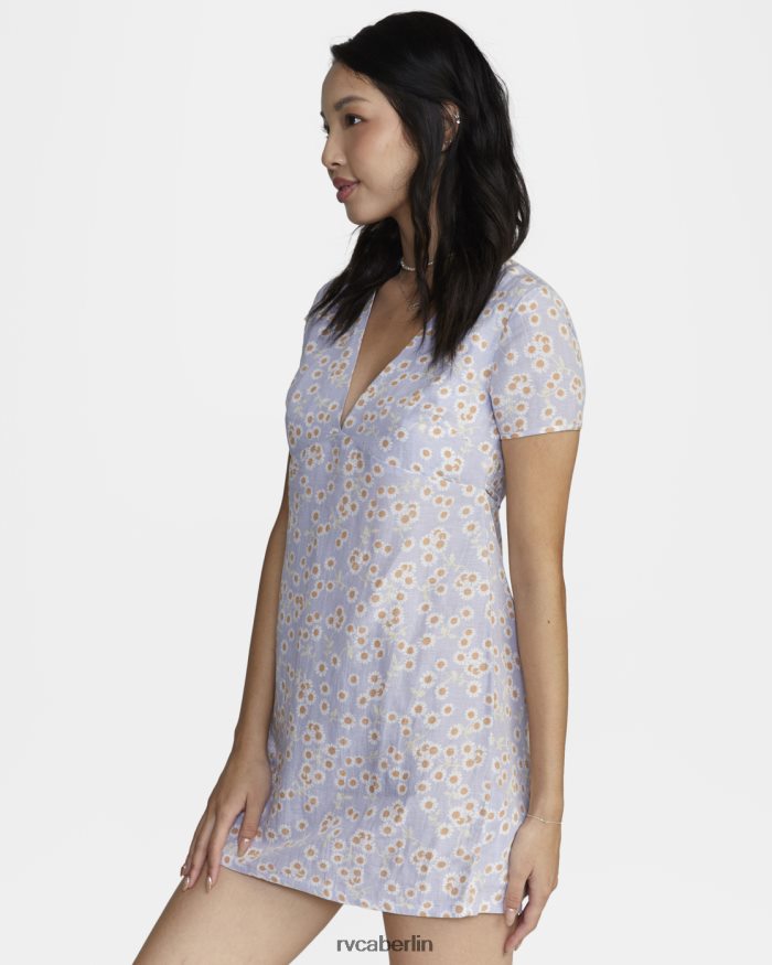 RVCA Veda Minikleid BF4L8X1559 Kleidung kosmischer Himmel Frauen