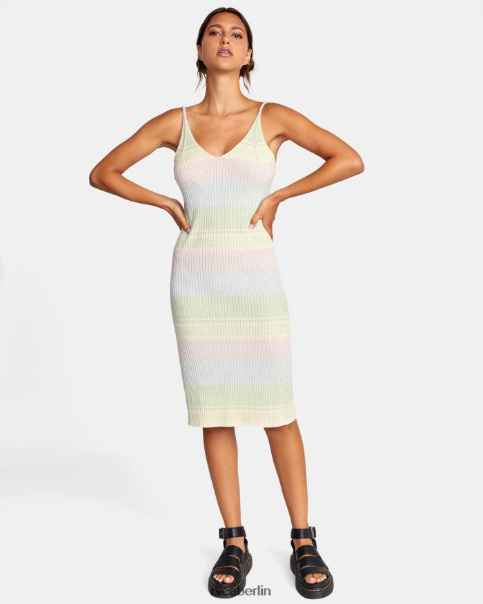 RVCA Wildfire-Midikleid BF4L8X1463 Kleidung multi Frauen