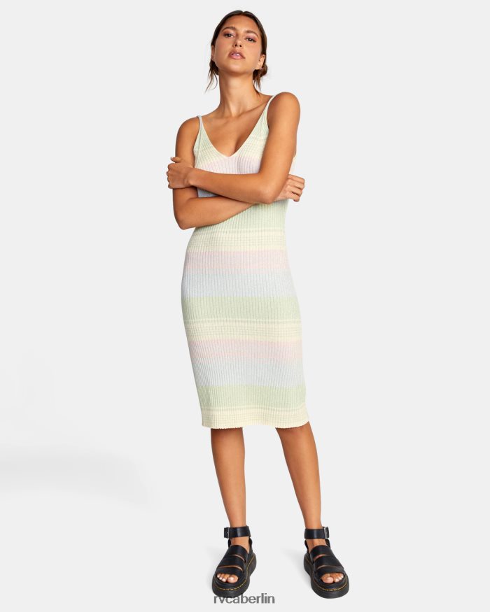 RVCA Wildfire-Midikleid BF4L8X1463 Kleidung multi Frauen