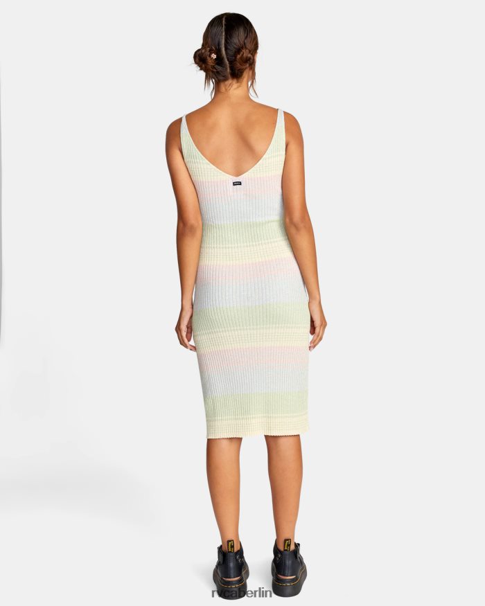 RVCA Wildfire-Midikleid BF4L8X1463 Kleidung multi Frauen