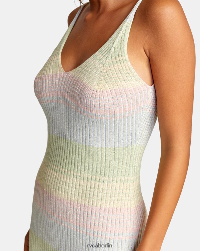 RVCA Wildfire-Midikleid BF4L8X1463 Kleidung multi Frauen