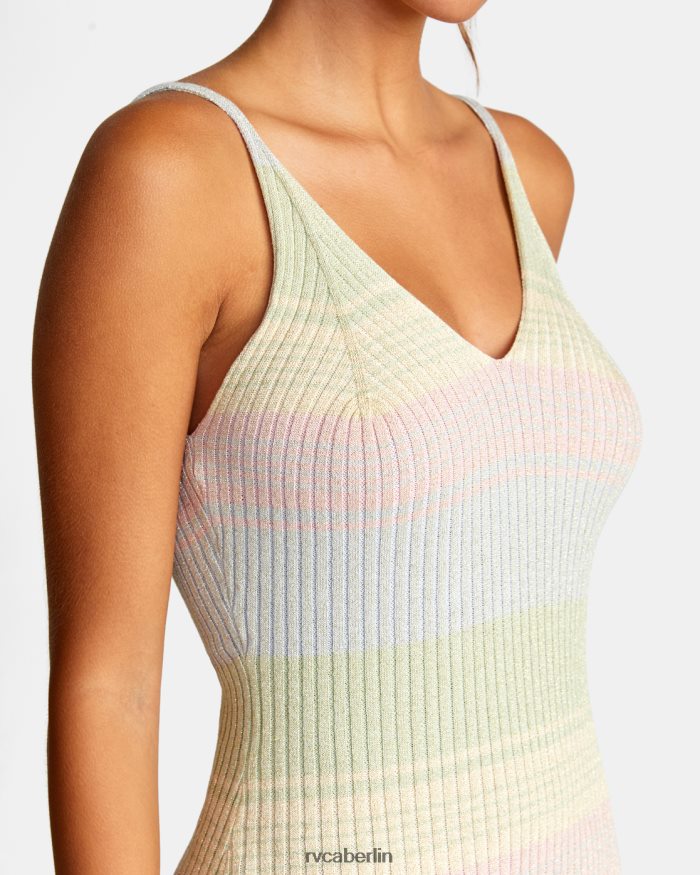 RVCA Wildfire-Midikleid BF4L8X1463 Kleidung multi Frauen