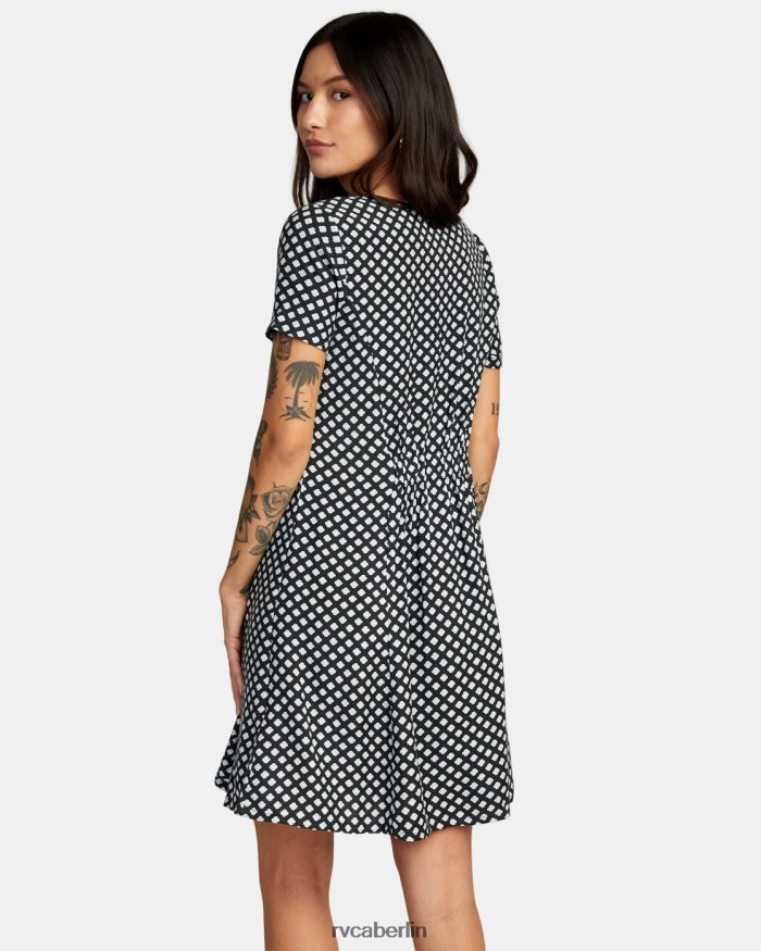 RVCA dezentes Minikleid BF4L8X1098 Kleidung Schwarz Frauen