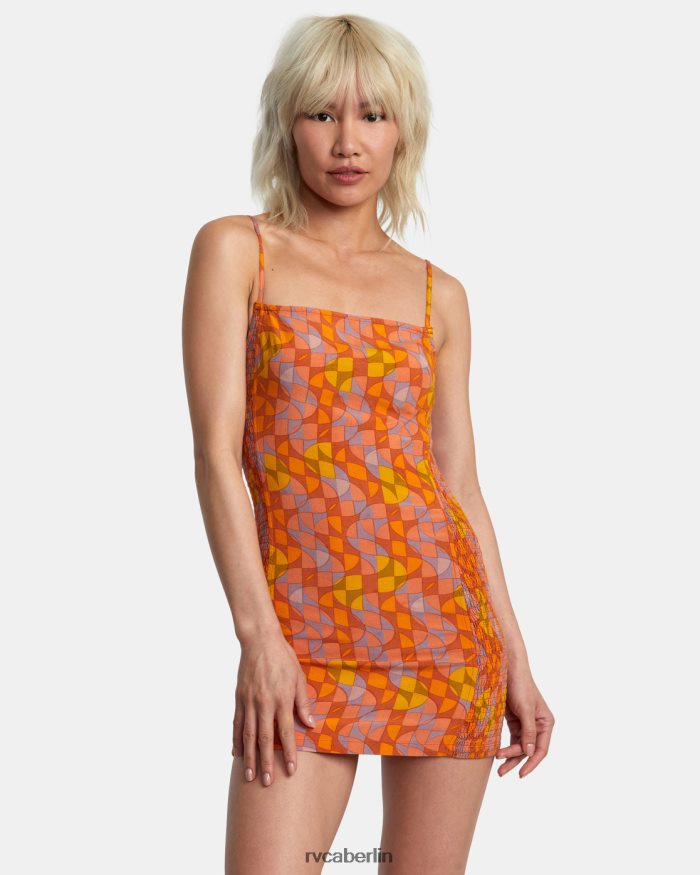 RVCA figurbetontes Kleid von United BF4L8X1403 Kleidung Sandelholz Frauen