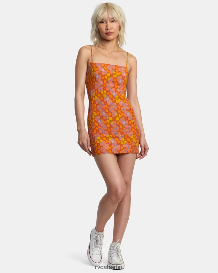 RVCA figurbetontes Kleid von United BF4L8X1403 Kleidung Sandelholz Frauen