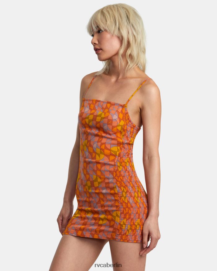 RVCA figurbetontes Kleid von United BF4L8X1403 Kleidung Sandelholz Frauen