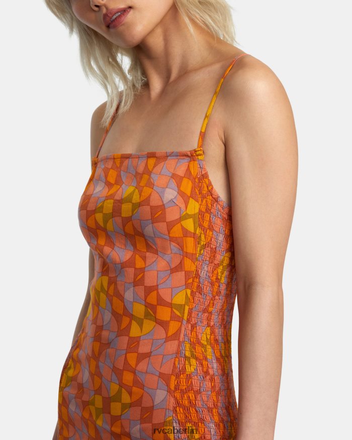 RVCA figurbetontes Kleid von United BF4L8X1403 Kleidung Sandelholz Frauen