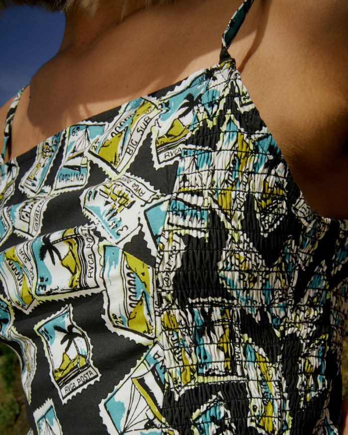 RVCA figurbetontes Kleid von United BF4L8X1548 Kleidung Schwarz Frauen