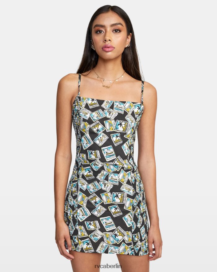 RVCA figurbetontes Kleid von United BF4L8X1548 Kleidung Schwarz Frauen