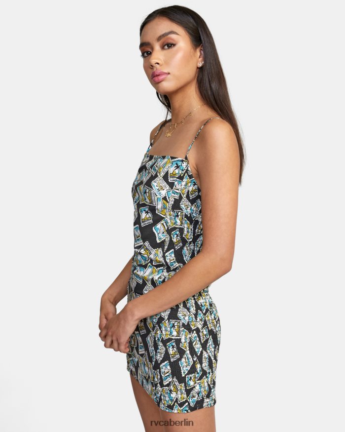 RVCA figurbetontes Kleid von United BF4L8X1548 Kleidung Schwarz Frauen