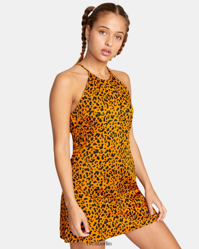 RVCA perfektes Stranger-Minikleid BF4L8X1454 Kleidung würzen Frauen