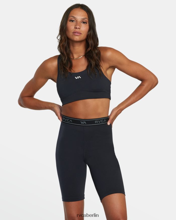 RVCA Basis-Bikershorts 10,5 BF4L8X1279 Kleidung Schwarz Frauen