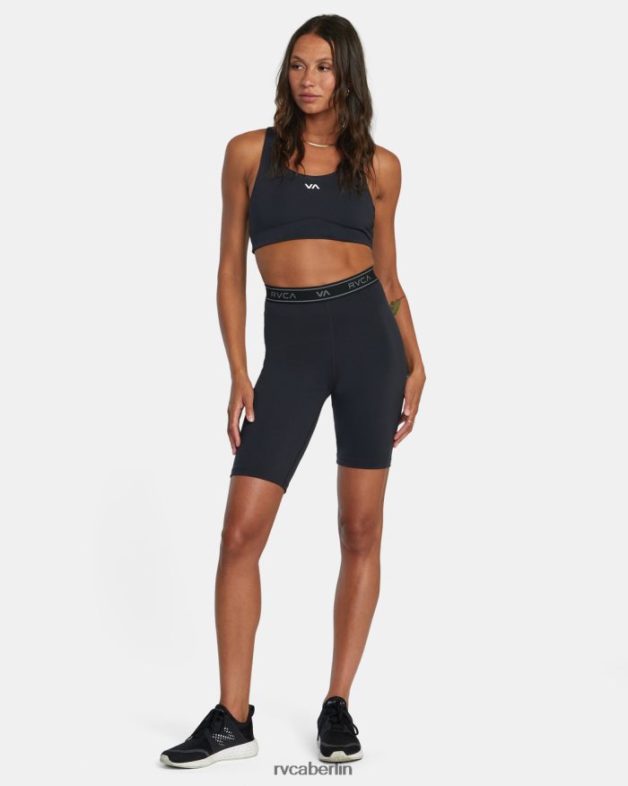 RVCA Basis-Bikershorts 10,5 BF4L8X1279 Kleidung Schwarz Frauen