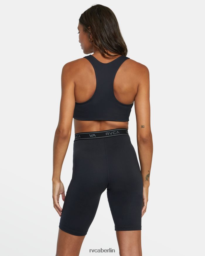 RVCA Basis-Bikershorts 10,5 BF4L8X1279 Kleidung Schwarz Frauen