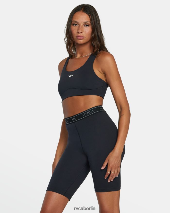 RVCA Basis-Bikershorts 10,5 BF4L8X1279 Kleidung Schwarz Frauen