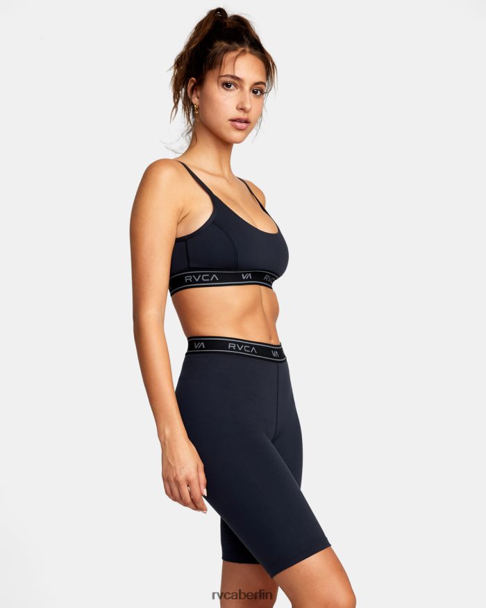 RVCA Basis-Bikershorts 10,5 BF4L8X1279 Kleidung Schwarz Frauen