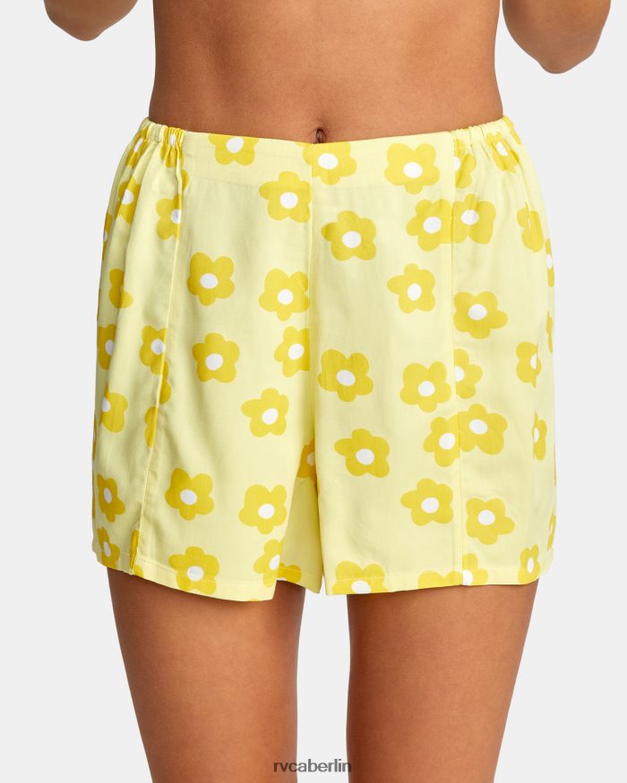 RVCA Daze-Shorts BF4L8X1460 Kleidung Ananas Frauen