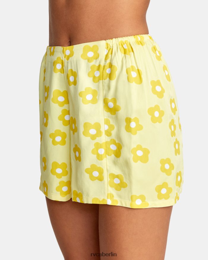 RVCA Daze-Shorts BF4L8X1460 Kleidung Ananas Frauen