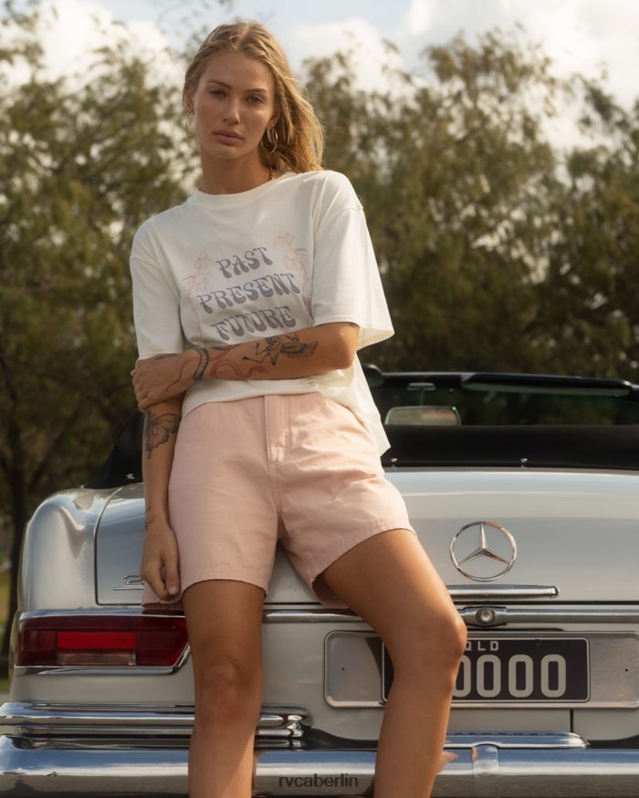 RVCA Kurze Coco-Shorts BF4L8X1591 Kleidung erröten Frauen