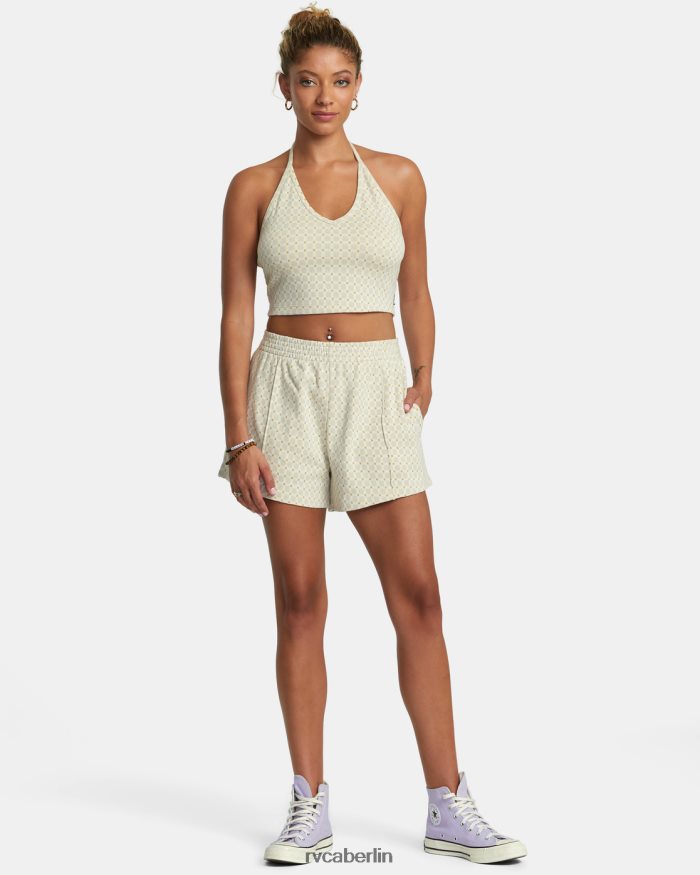 RVCA Marina elastische Shorts BF4L8X1120 Kleidung Wolke Frauen
