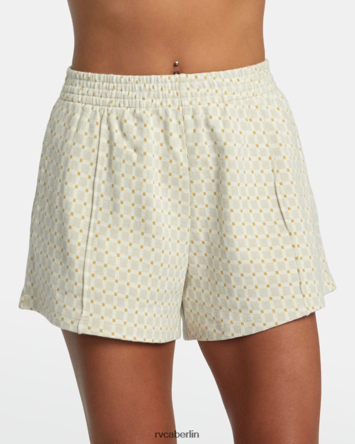 RVCA Marina elastische Shorts BF4L8X1120 Kleidung Wolke Frauen