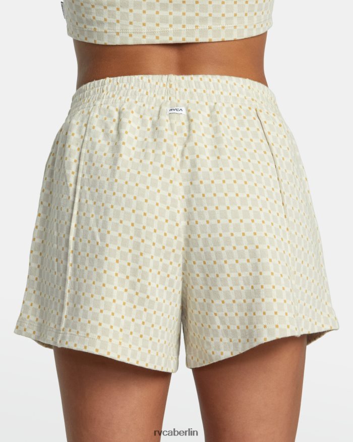 RVCA Marina elastische Shorts BF4L8X1120 Kleidung Wolke Frauen