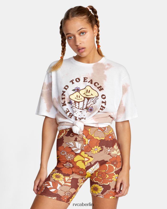 RVCA Push-it-Bike-Shorts BF4L8X1467 Kleidung Cappuccino Frauen