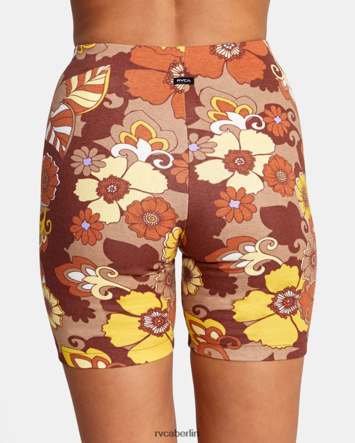 RVCA Push-it-Bike-Shorts BF4L8X1467 Kleidung Cappuccino Frauen