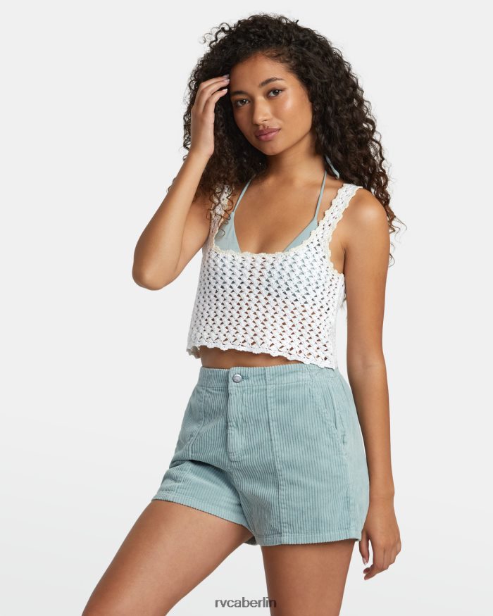 RVCA Tageslicht-Cordshorts BF4L8X1200 Kleidung Schiefer Frauen