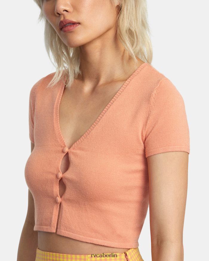 RVCA Dolly-Cardigan BF4L8X1425 Kleidung Lilikoi Frauen