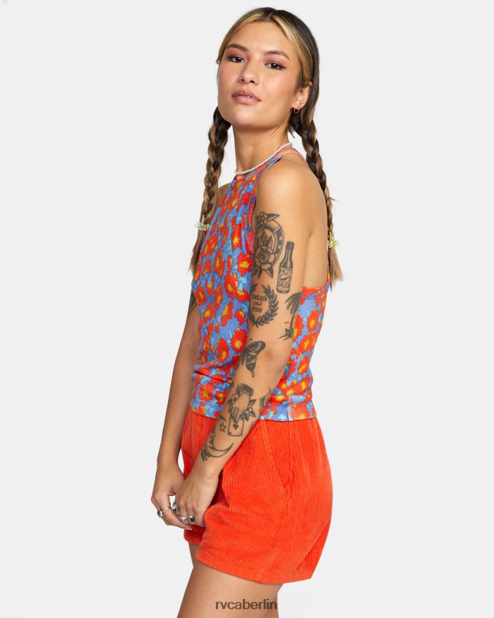 RVCA Rave-Tanktop BF4L8X1552 Kleidung Kobalt Frauen