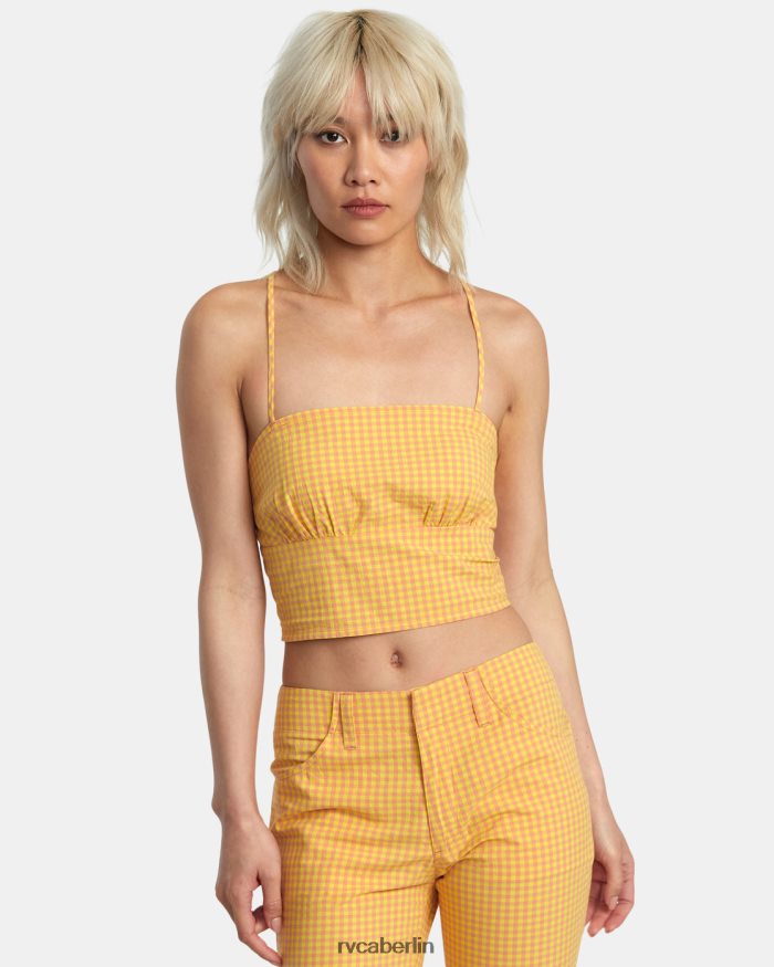 RVCA Brightside-Tanktop BF4L8X1382 Kleidung Lilikoi Frauen