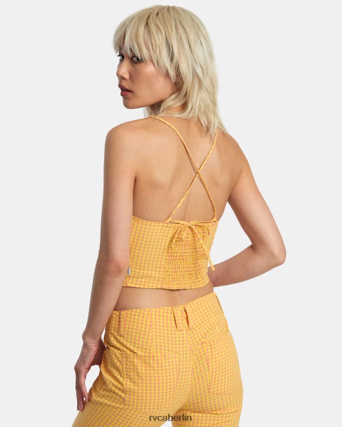 RVCA Brightside-Tanktop BF4L8X1382 Kleidung Lilikoi Frauen