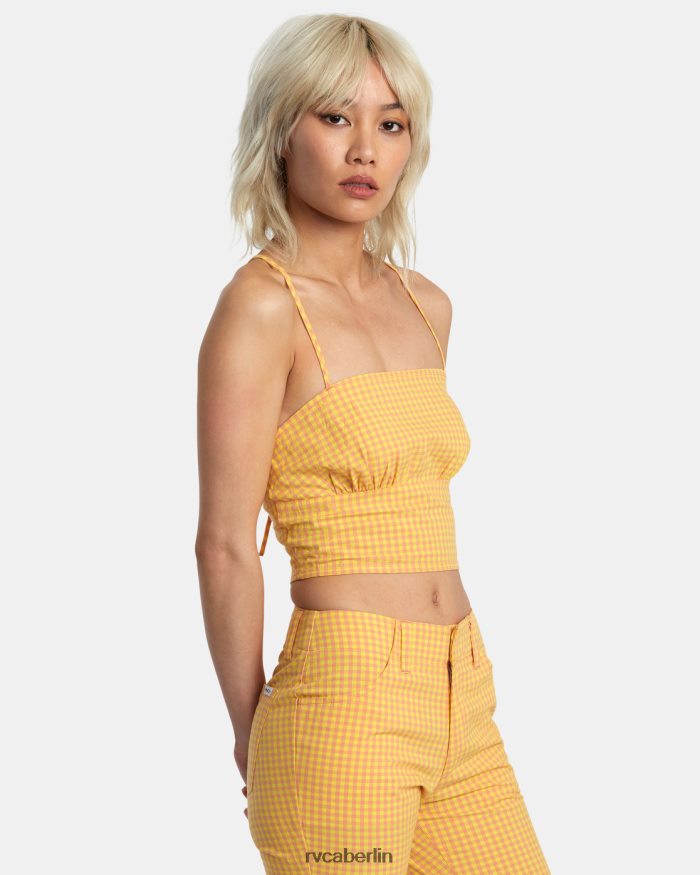 RVCA Brightside-Tanktop BF4L8X1382 Kleidung Lilikoi Frauen