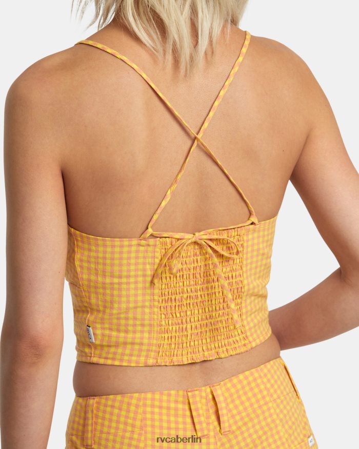 RVCA Brightside-Tanktop BF4L8X1382 Kleidung Lilikoi Frauen