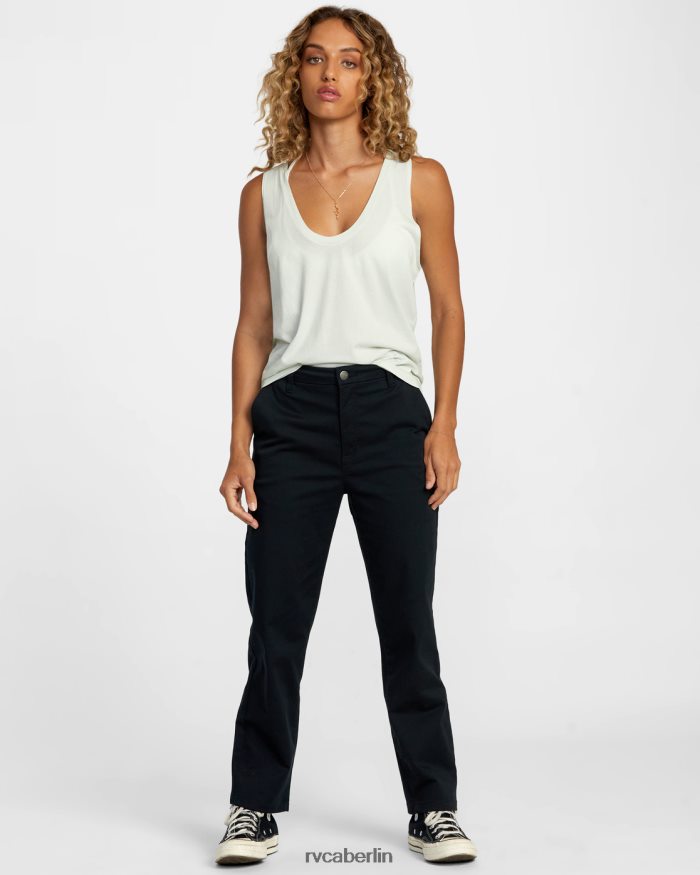 RVCA Geprägtes Tanktop BF4L8X1197 Kleidung Himmelblau Frauen