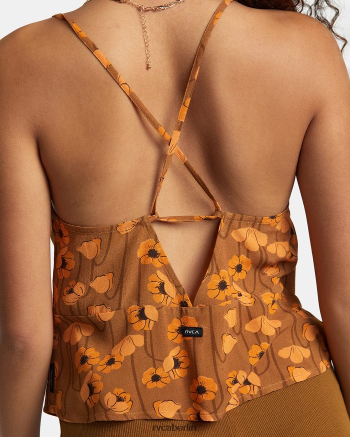 RVCA Holly-Tanktop BF4L8X1187 Kleidung Siena Frauen