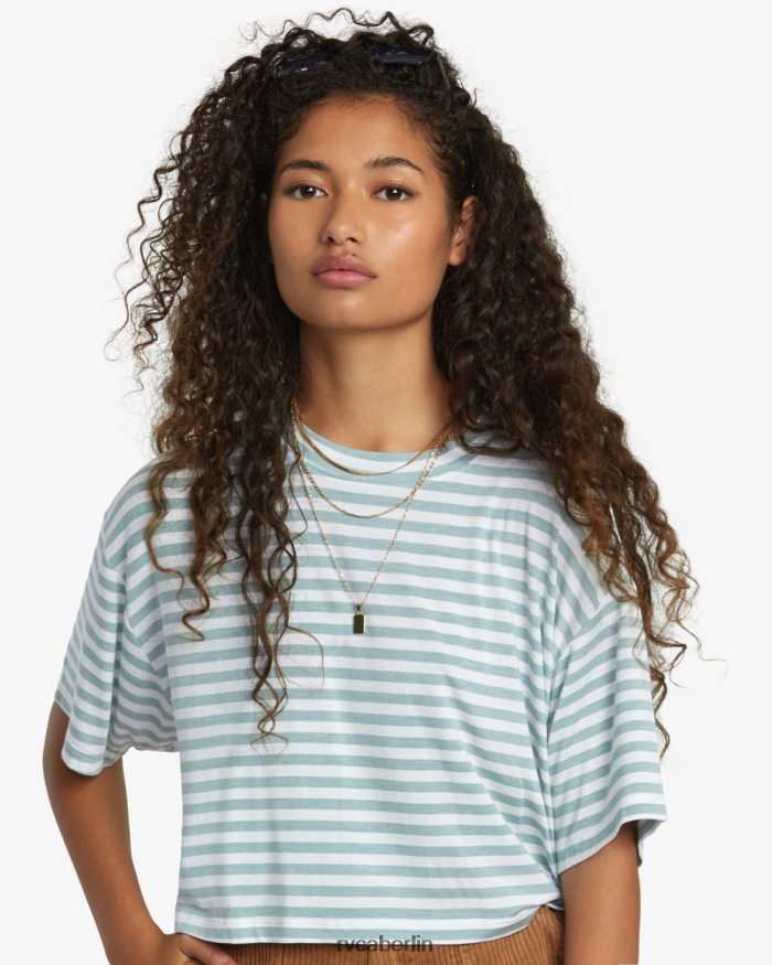 RVCA Hooky-T-Shirt BF4L8X1095 Kleidung Schiefer Frauen