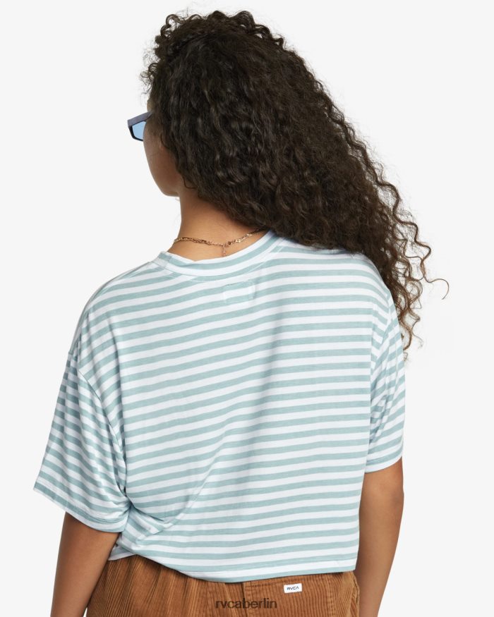 RVCA Hooky-T-Shirt BF4L8X1095 Kleidung Schiefer Frauen