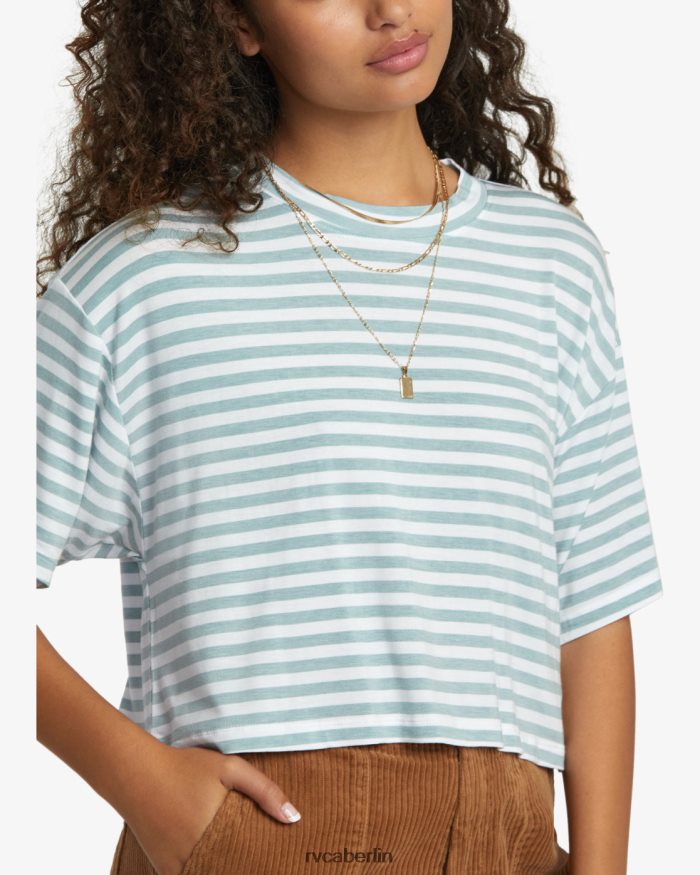 RVCA Hooky-T-Shirt BF4L8X1095 Kleidung Schiefer Frauen