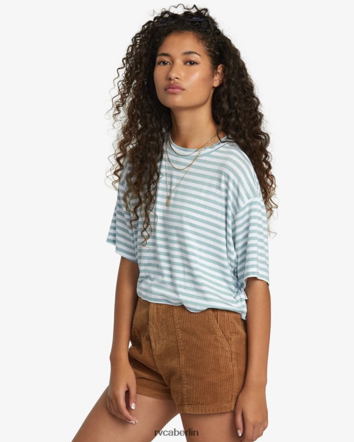 RVCA Hooky-T-Shirt BF4L8X1095 Kleidung Schiefer Frauen