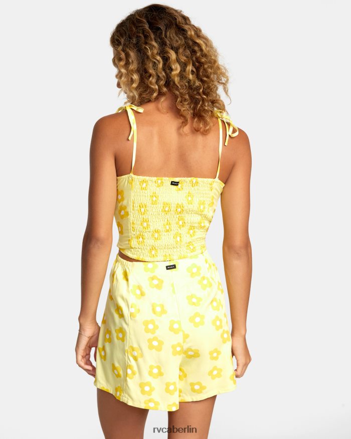 RVCA Nicky Cami-Tanktop BF4L8X1468 Kleidung Ananas Frauen