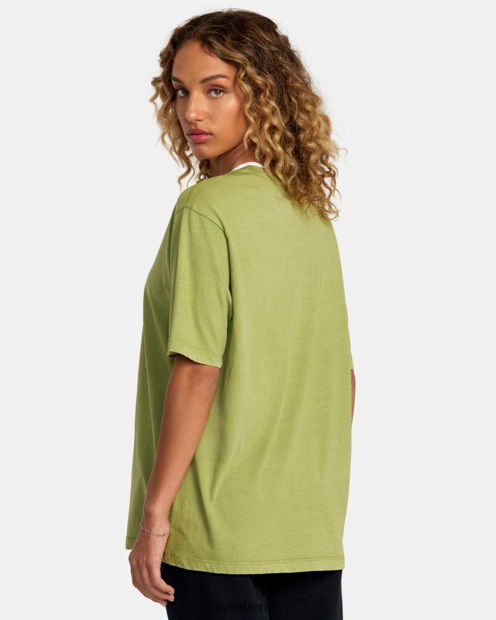 RVCA PTC Anyday T-Shirt BF4L8X1353 Kleidung Farn Frauen