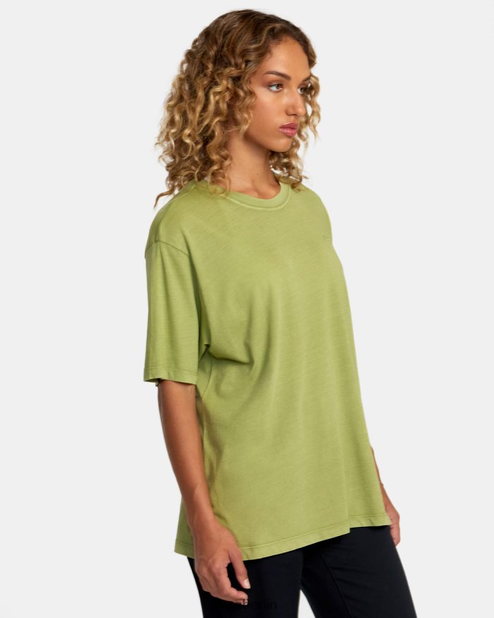 RVCA PTC Anyday T-Shirt BF4L8X1353 Kleidung Farn Frauen