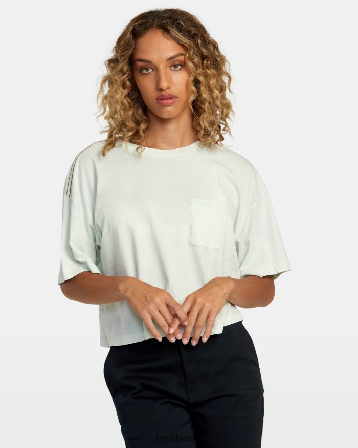 RVCA PTC-T-Stück BF4L8X1174 Kleidung Himmelblau Frauen