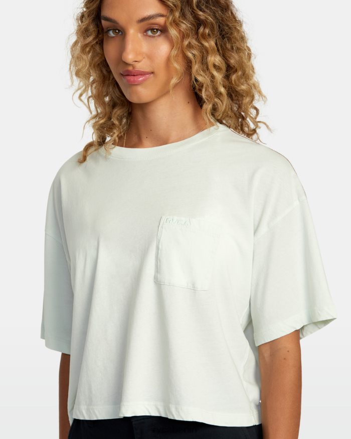 RVCA PTC-T-Stück BF4L8X1174 Kleidung Himmelblau Frauen