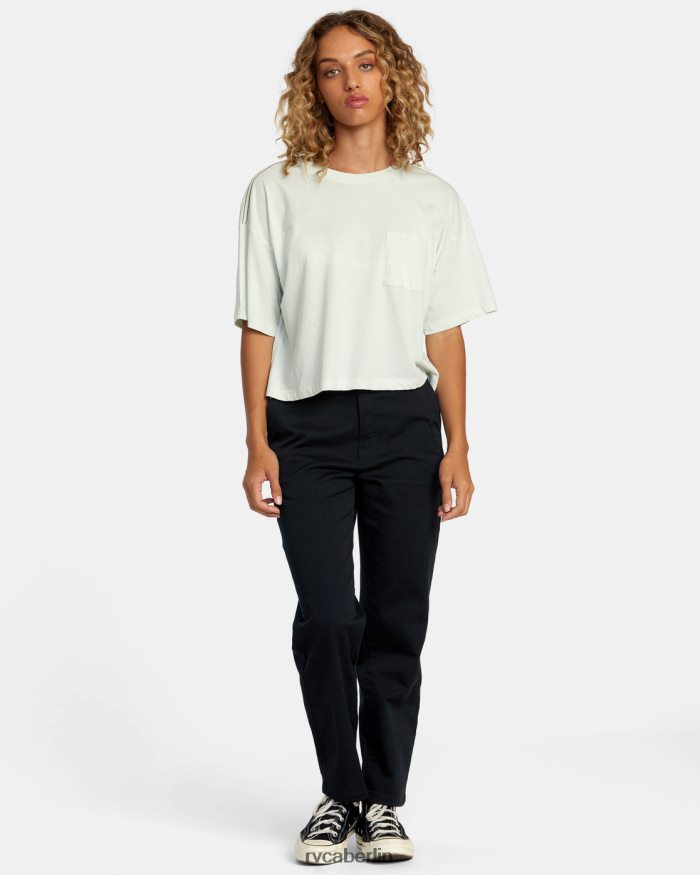 RVCA PTC-T-Stück BF4L8X1174 Kleidung Himmelblau Frauen