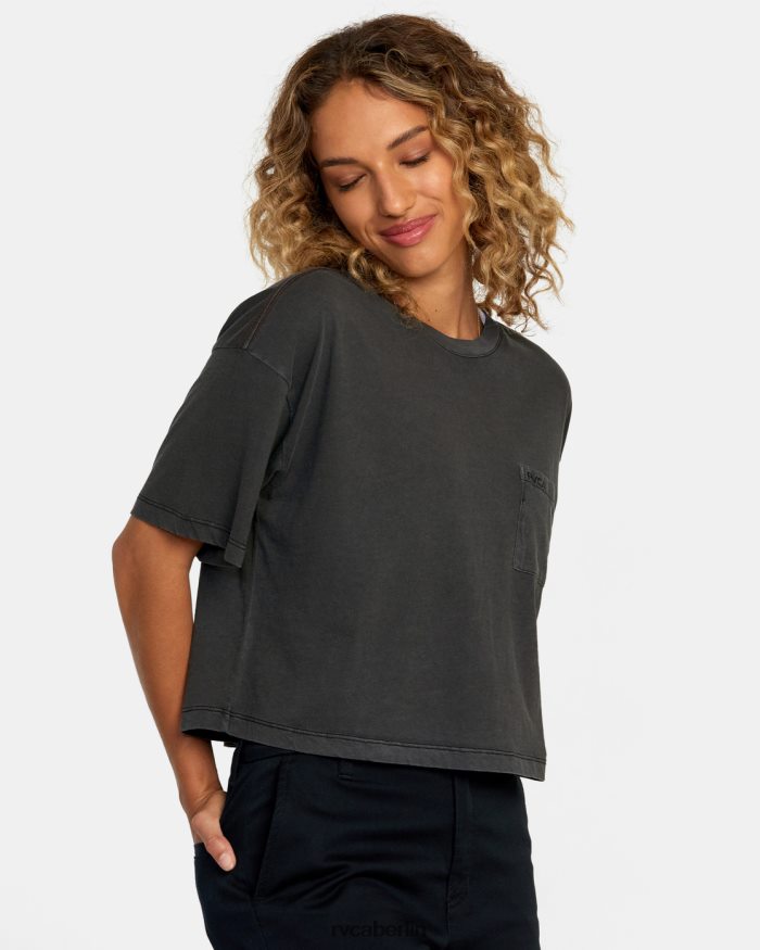 RVCA PTC-T-Stück BF4L8X1175 Kleidung Schwarz Frauen